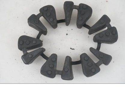 Framsidan på Ryckutjämnare från en Triumph Daytona 675 -2006 motorcykel.