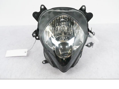 Framsidan på Strålkastare från en Suzuki GSX-R 1000 -2008 motorcykel.