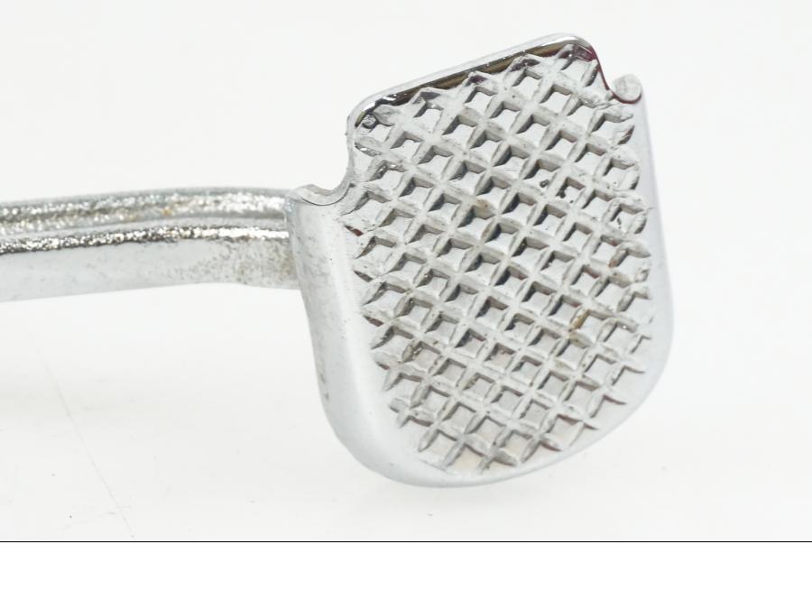 Snett uppifrån på Bromspedal från en Yamaha XJ 900 -1997 motorcykel.