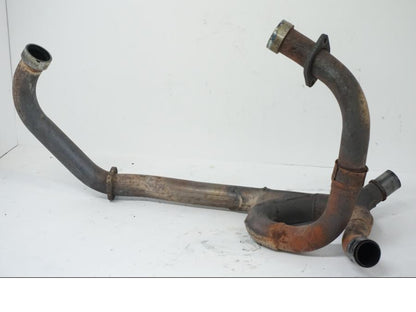 Framsidan på Grenrör från en Honda XL 1000 V -1999 motorcykel.