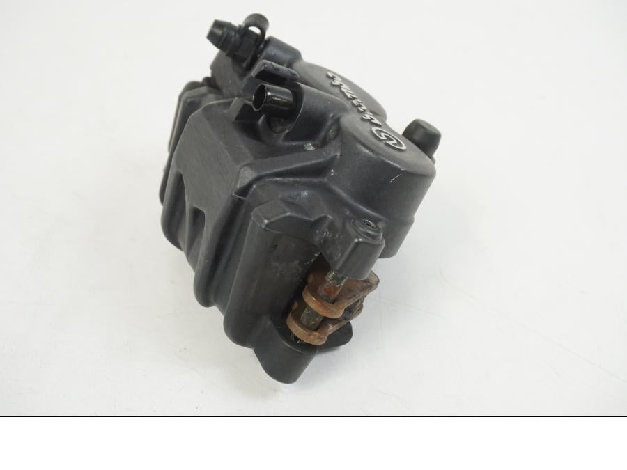 Snett uppifrån på Bromsok från en BMW F 650 CS -2002 motorcykel.