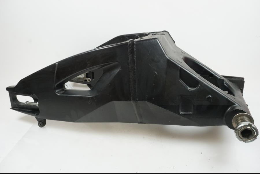 Snett uppifrån på Sving från en Suzuki GSX-R 1000 -2007 motorcykel.