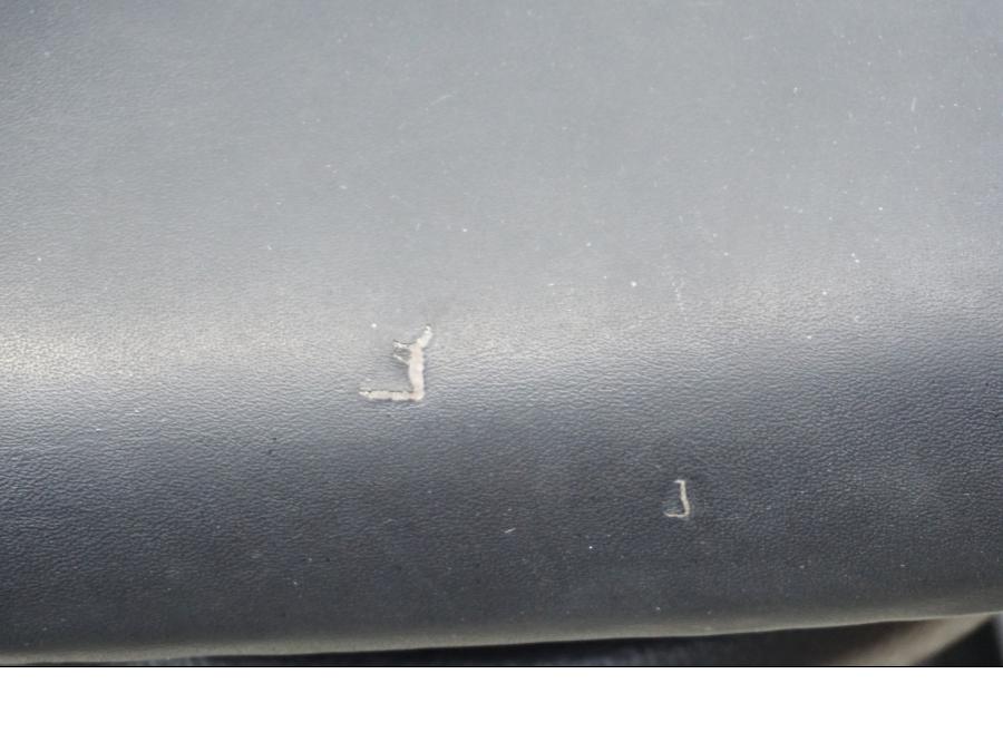 Snett uppifrån på Sadel från en Honda CBR 900 RR -1997 motorcykel.