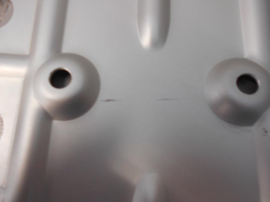 Höger sida på Hasplåt från en BMW R 1200 GS -2015 motorcykel.