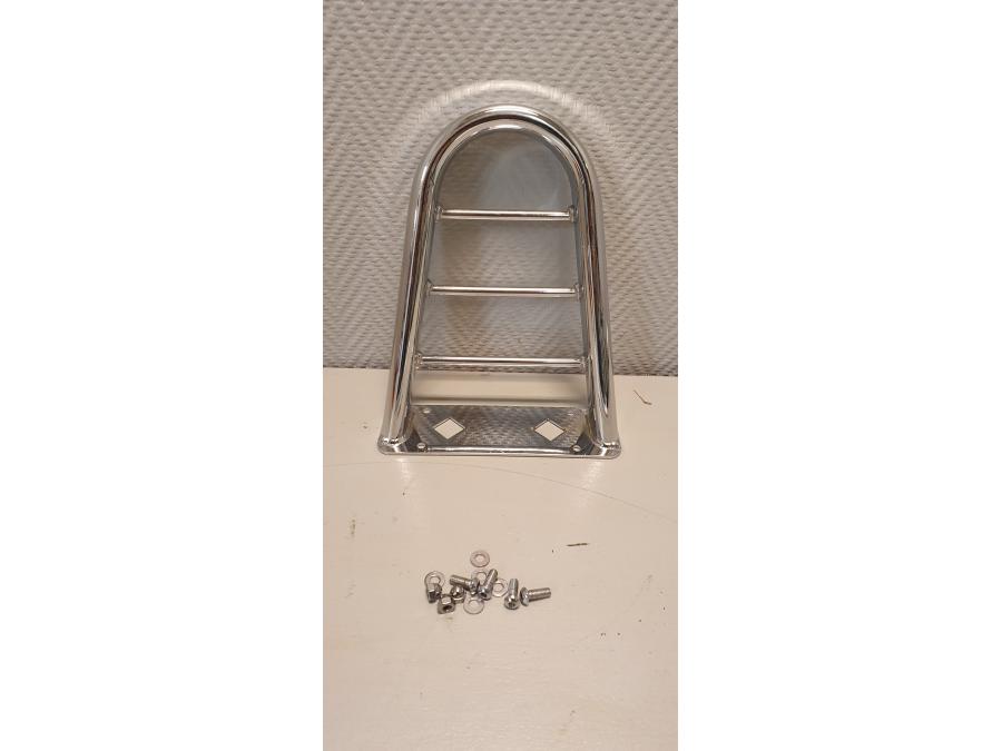 Baksidan på Pakethållare från en Honda VT 600 C -1992 motorcykel.