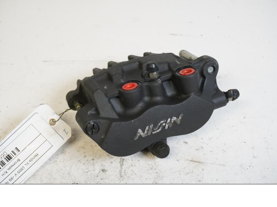 Framsidan på Bromsok från en Honda XL 1000 V -1999 motorcykel.