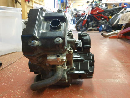 Framsidan på Motor från en Kawasaki Z 125 -2019 motorcykel.