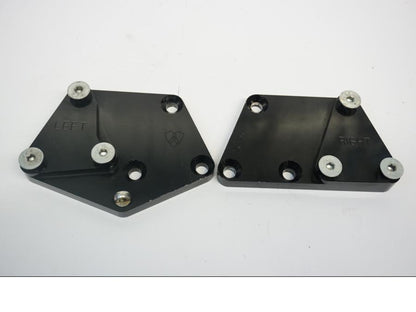 Framsidan på Fotreglage från en H-D Softail -2006 motorcykel.