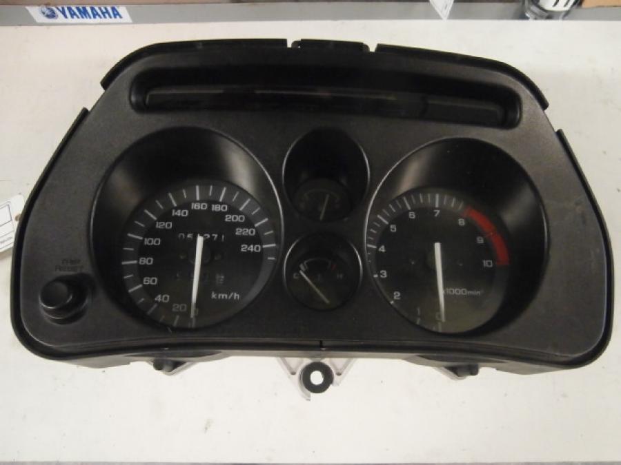 Framsidan på Instrumentpanel från en Honda ST 1100 -1998 motorcykel.