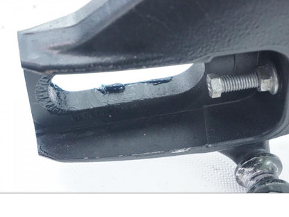 Snett nerifrån på Sving från en Suzuki GSX-R 1000 -2009 motorcykel.