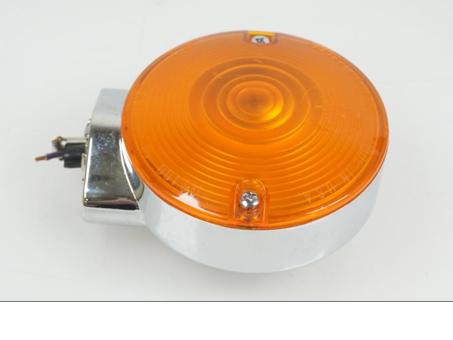 Framsidan på Blinkers från en H-D Touring Road King FLHR/I -1997 motorcykel.