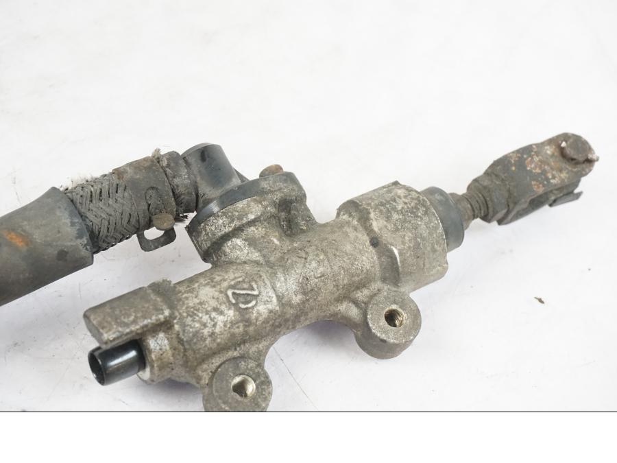 Snett uppifrån på Bromshuvudcylinder från en Honda CBR 1000 F -1989 motorcykel.