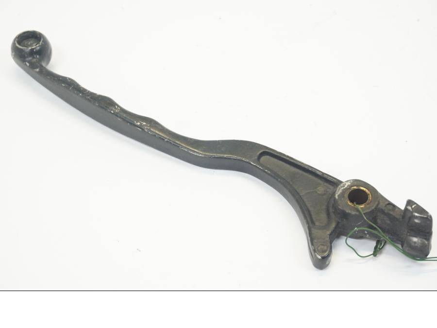 Snett uppifrån på Bromsgrepp från en Kawasaki GPX 750 R -1987 motorcykel.