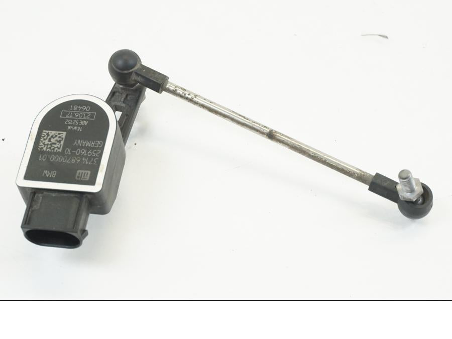 Framsidan på Givare ESA Stötdämpare från en BMW R 1200 GS -2018 motorcykel.