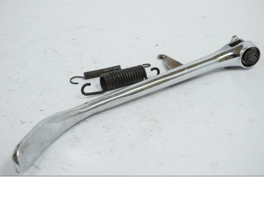 Vänster sida på Sidostöd från en Honda VT 600 C -1995 motorcykel.