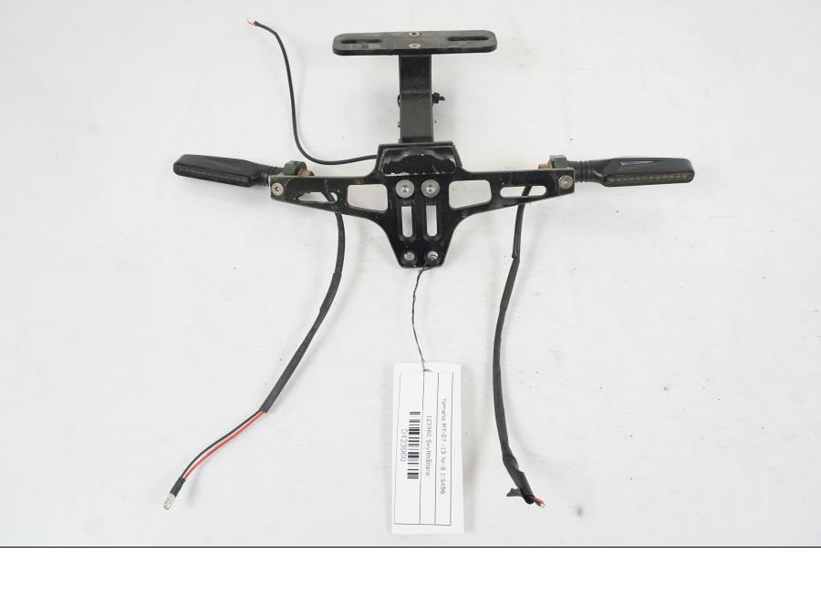 Framsidan på Skylthållare från en Yamaha MT-07 -2019 motorcykel.