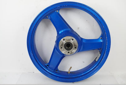 Vänster sida på Fälg från en Kawasaki ZX-12R -2000 motorcykel.