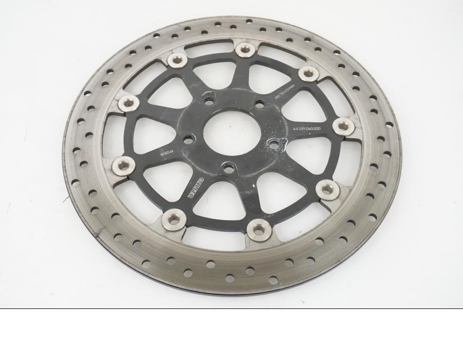 Framsidan på Bromsskiva från en KTM 790 Duke -2019 motorcykel.