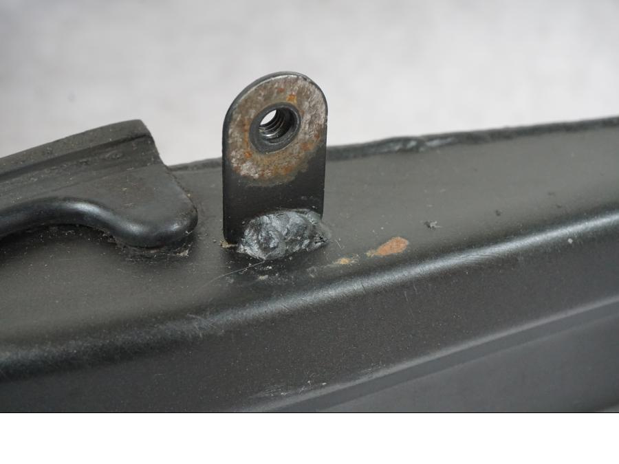 Snett uppifrån på Sving från en Yamaha MT-07 -2018 motorcykel.