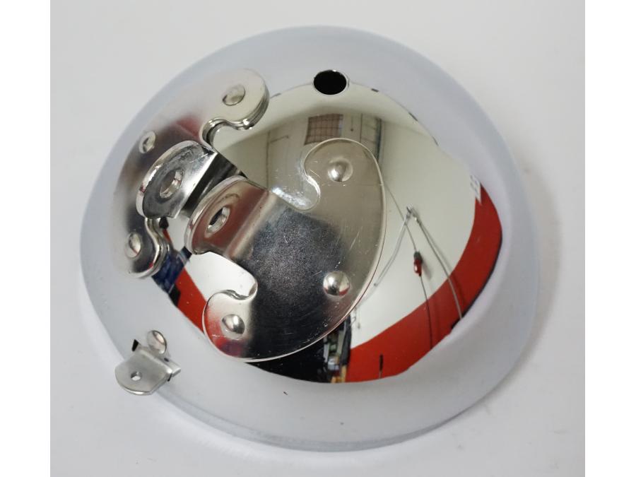 Snett uppifrån på Strålkastarhus från en H-D Softail Heritage Classic FLSTC/I -2006 motorcykel.