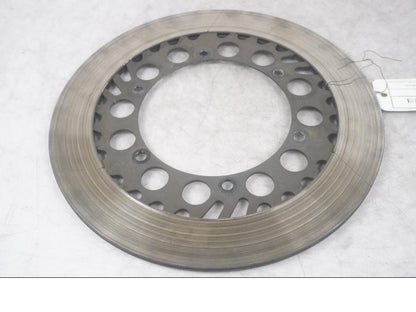 Framsidan på Bromsskiva från en Yamaha FJ 1200 -1986 motorcykel.