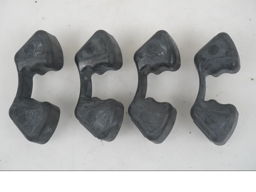 Baksidan på Ryckutjämnare från en Kawasaki ER-6N -2014 motorcykel.