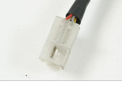 Höger sida på Avgasstyrbox från en Aprilia RS 125 -2008 motorcykel.