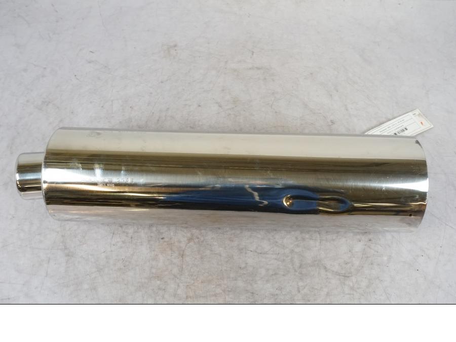 Vänster sida på Ljuddämpare från en Kawasaki ZRX 1200 S -2005 motorcykel.