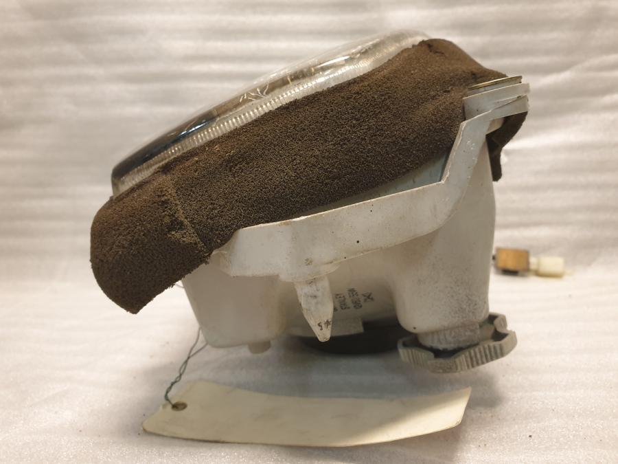 Vänster sida på Strålkastare från en Honda CBR 600 -1994 motorcykel.