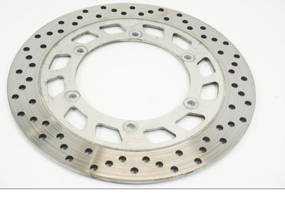 Framsidan på Bromsskiva från en Yamaha XV 750 -1998 motorcykel.