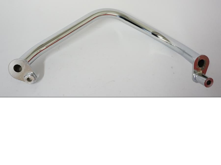 Baksidan på Motorskyddsbåge från en Kawasaki VN 1700 -2011 motorcykel.