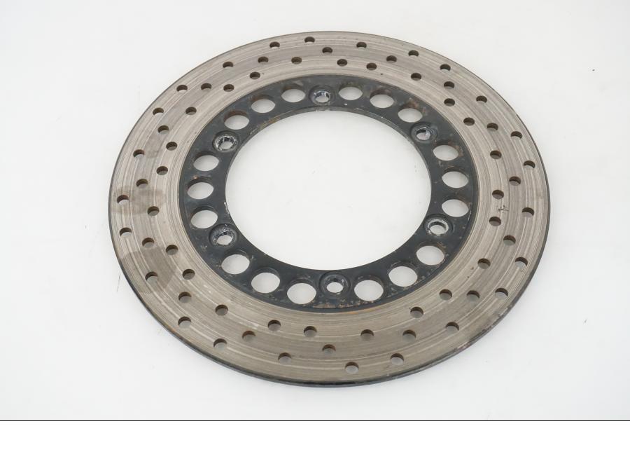 Framsidan på Bromsskiva från en Yamaha YZF 1000 R1 -2001 motorcykel.