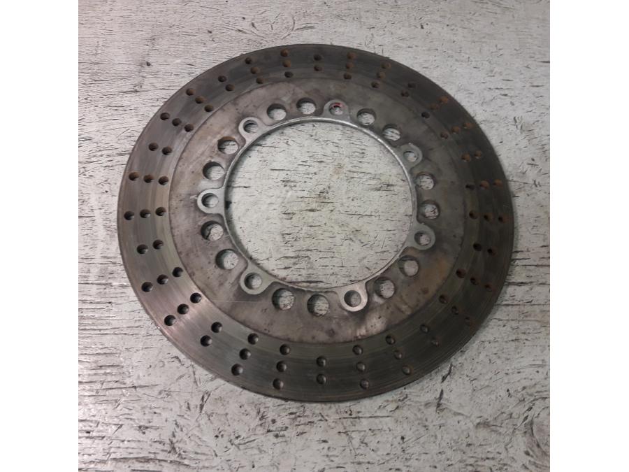 Baksidan på Bromsskiva från en Kawasaki VN 1500 -1997 motorcykel.