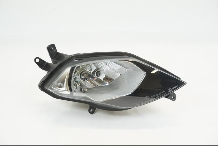 Framsidan på Strålkastare från en BMW S 1000 XR -2019 motorcykel.