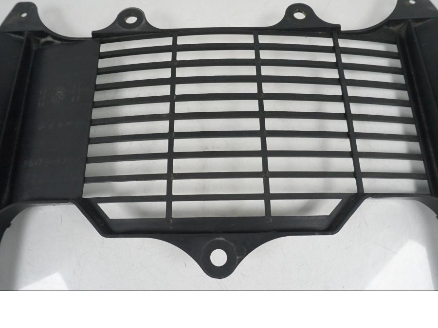 Snett nerifrån på Vattenkylgaller från en Yamaha XT 660 X -2005 motorcykel.