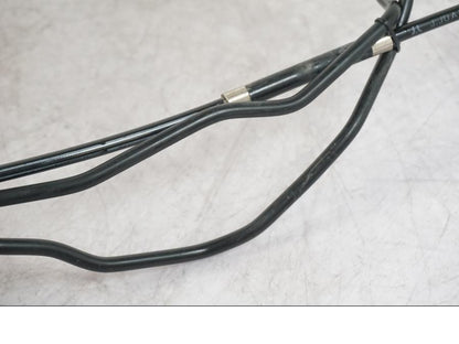 Snett uppifrån på Bromsledning från en BMW K 1600 GTL -2015 motorcykel.