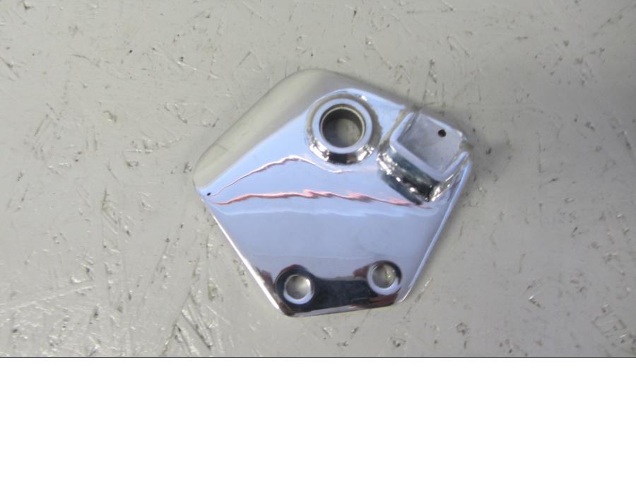 Framsidan på Fotpinnefäste från en Triumph Thunderbird 1600 -2011 motorcykel.