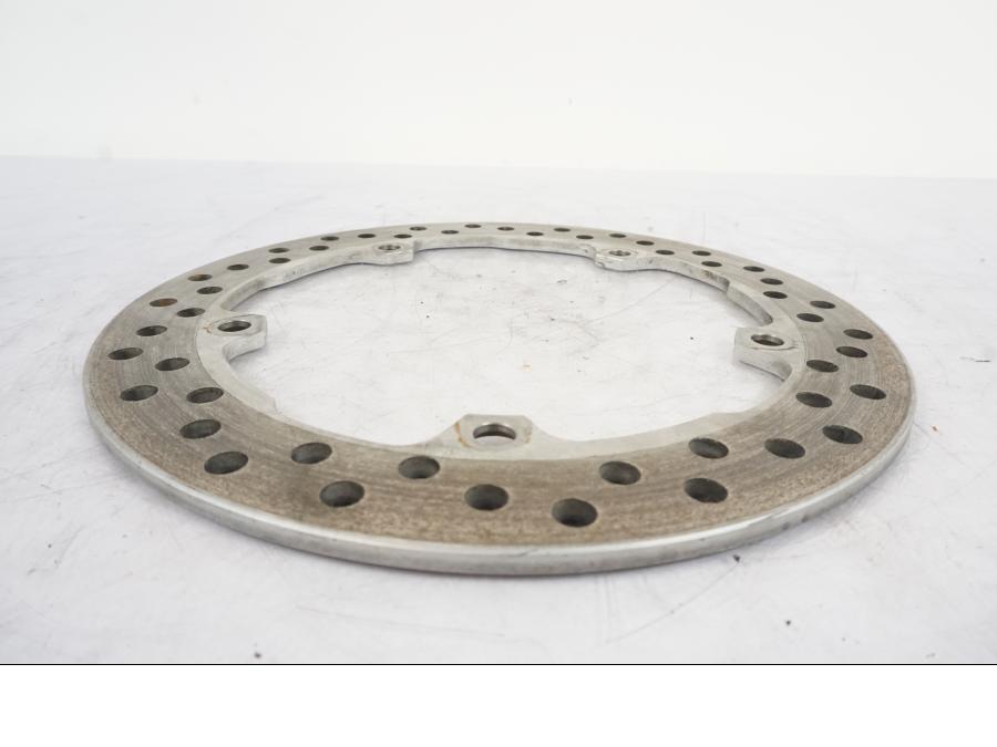 Baksidan på Bromsskiva från en Honda VFR 1200 -2010 motorcykel.