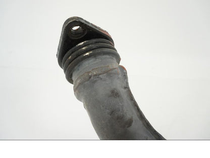 Snett nerifrån på Avgassystem från en Aprilia RS 250 -1998 motorcykel.