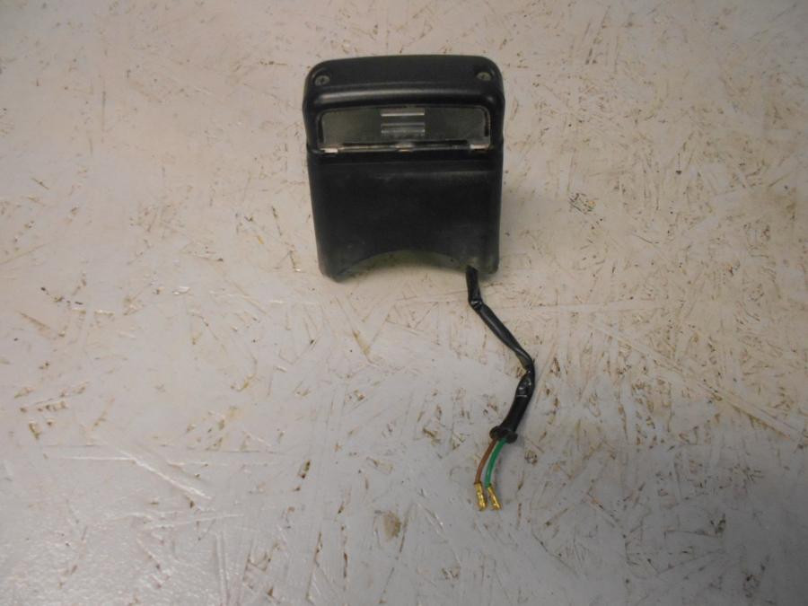 Framsidan på Skyltbelysning från en Honda CBR 125 R -2006 motorcykel.