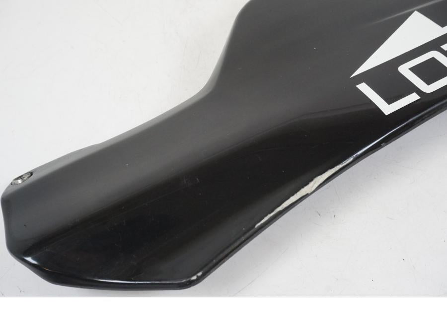 Snett uppifrån på Magkåpa från en Aprilia RS 125 -2008 motorcykel.