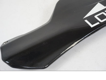 Snett uppifrån på Magkåpa från en Aprilia RS 125 -2008 motorcykel.