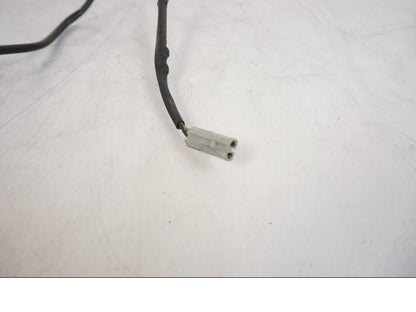 Snett uppifrån på Blinkers LED från en KTM 125 Duke -2017 motorcykel.