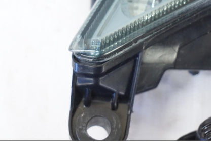 Snett uppifrån på Baklampa från en Kawasaki Z 800 -2013 motorcykel.