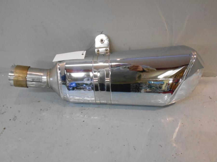 Höger sida på Ljuddämpare från en BMW R 1200 RS -2016 motorcykel.