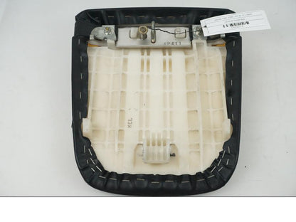 Snett uppifrån på Sadel från en Honda CBR 1000 -2005 motorcykel.