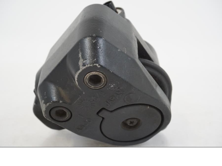 Snett uppifrån på Bromsok från en Suzuki GS 1000 -1978 motorcykel.