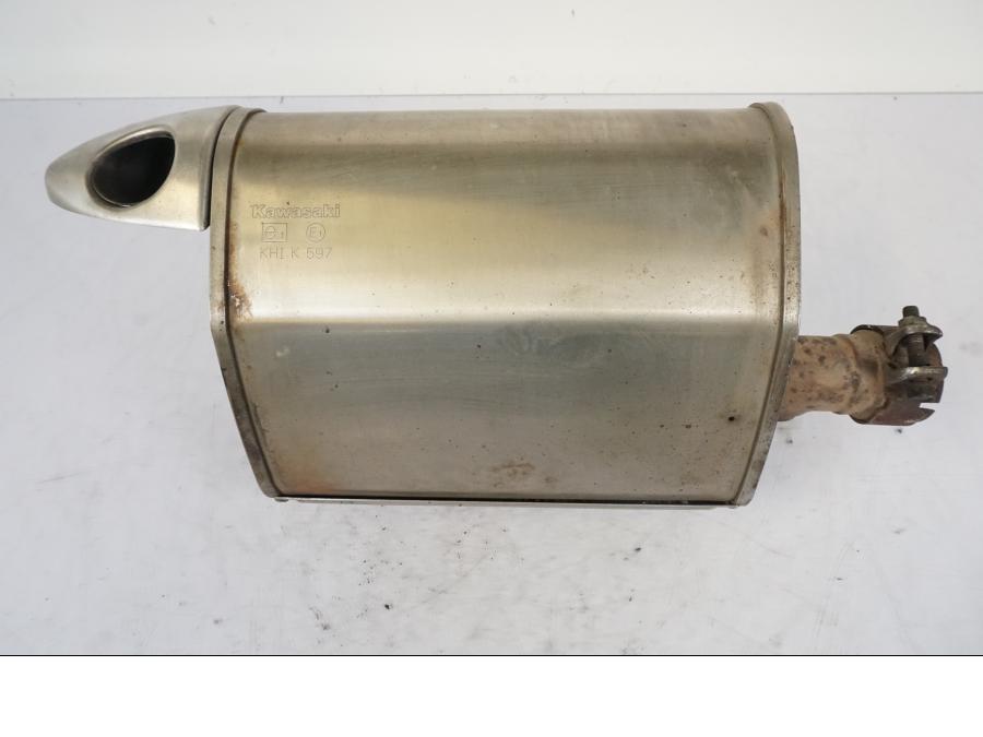 Extrabild1 på Ljuddämpare från en Kawasaki ER-6F -2010 motorcykel.