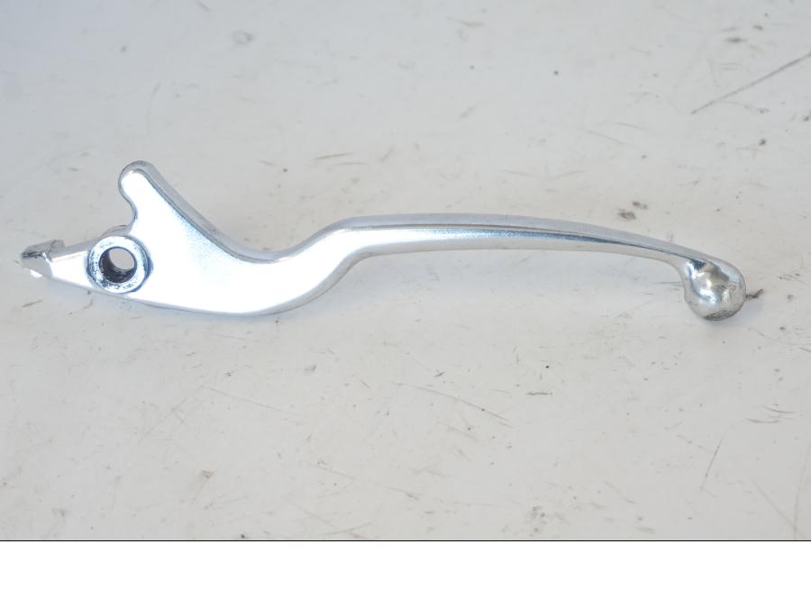 Snett uppifrån på Bromsgrepp från en Kymco Agility 125 -2019 scooter.