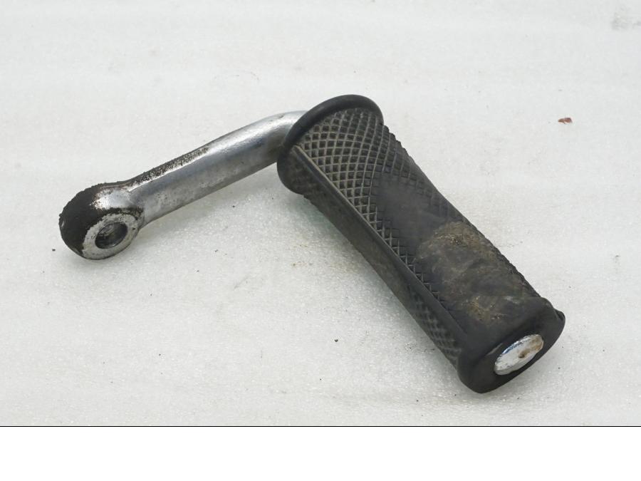 Framsidan på Fotpinne från en BMW R 90 -1975 motorcykel.